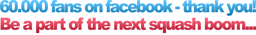 I love squash 35.000 fans on facebook