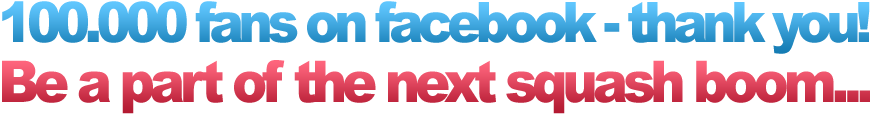 I love squash 75.000 fans on facebook